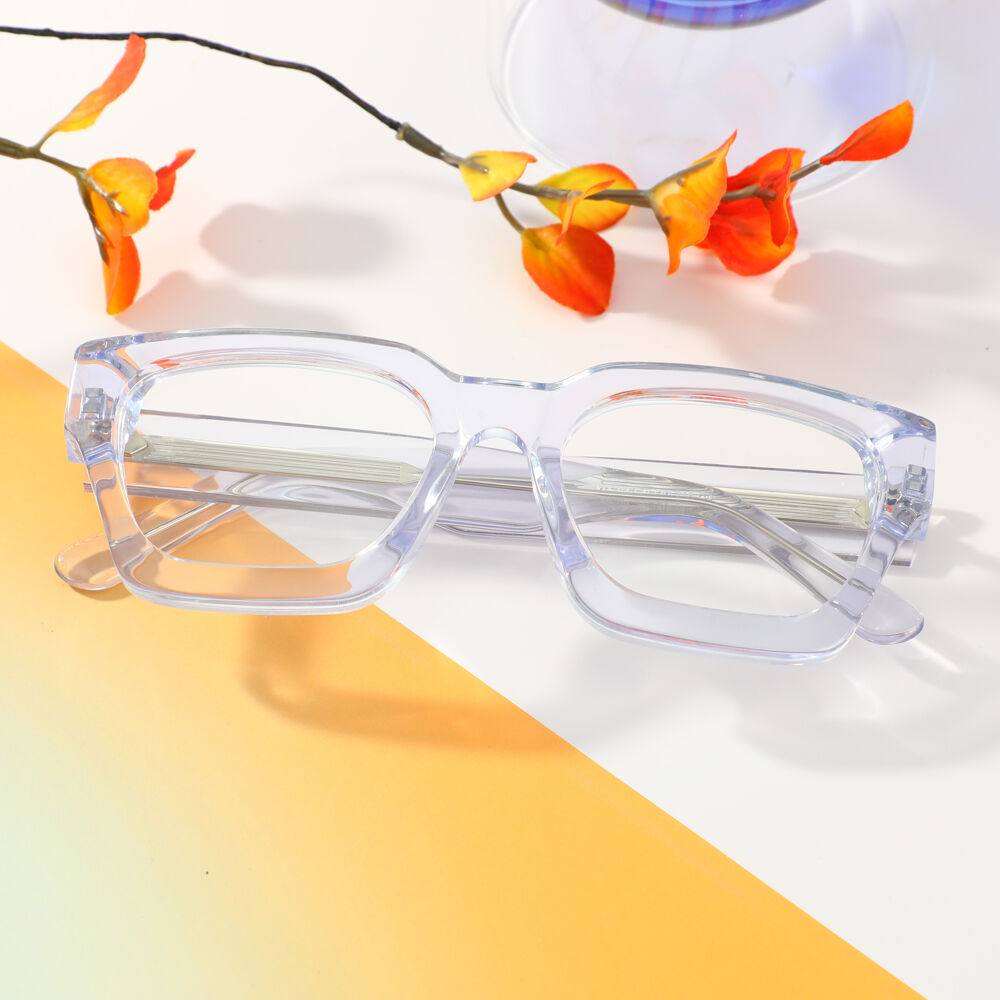 Eugene Quadratische Klare Brille