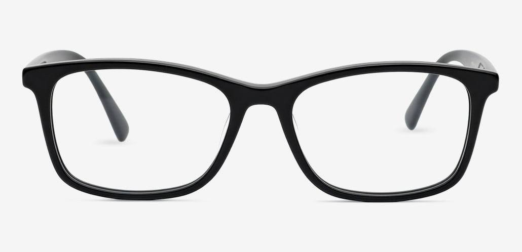 Gibson Black Rectangle Glasses