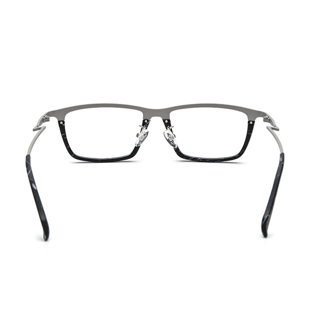 Burnal Rectangle Gray Glasses