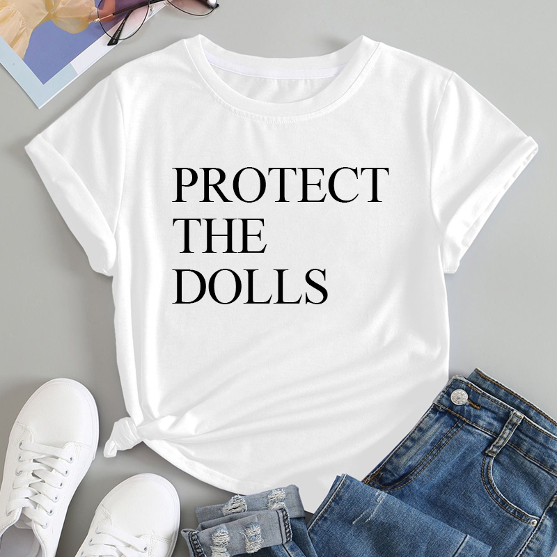Personalized T-shirt Protect The Dolls Human Rights Gender Equality Design Gift for Friends