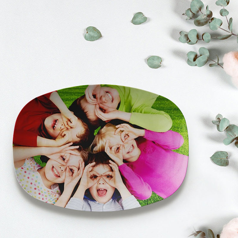 Personalizowany talerz na zdjęcia Piękny prezent na Dzień Matki