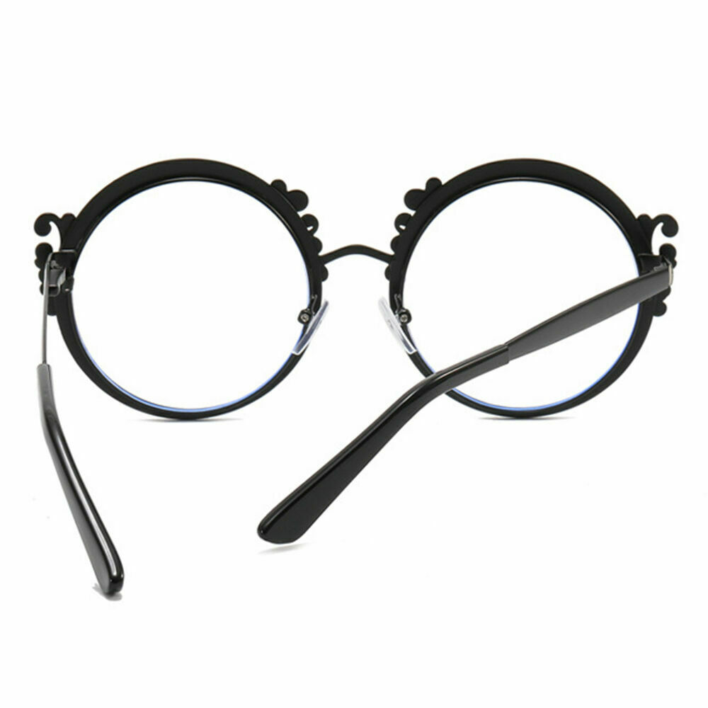 Juliana Round Black Glasses