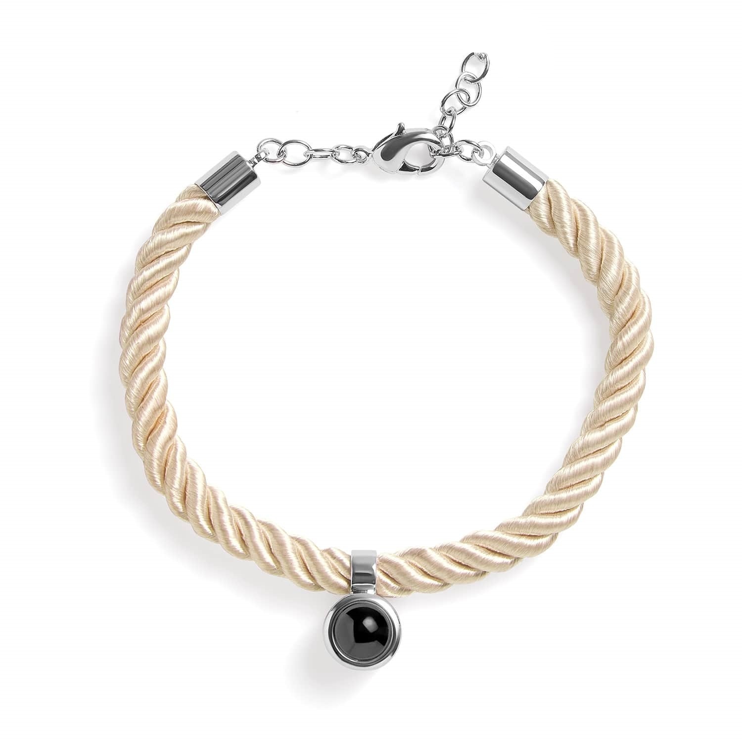 写真入り 投影 組紐 ブレスレット オリジナル