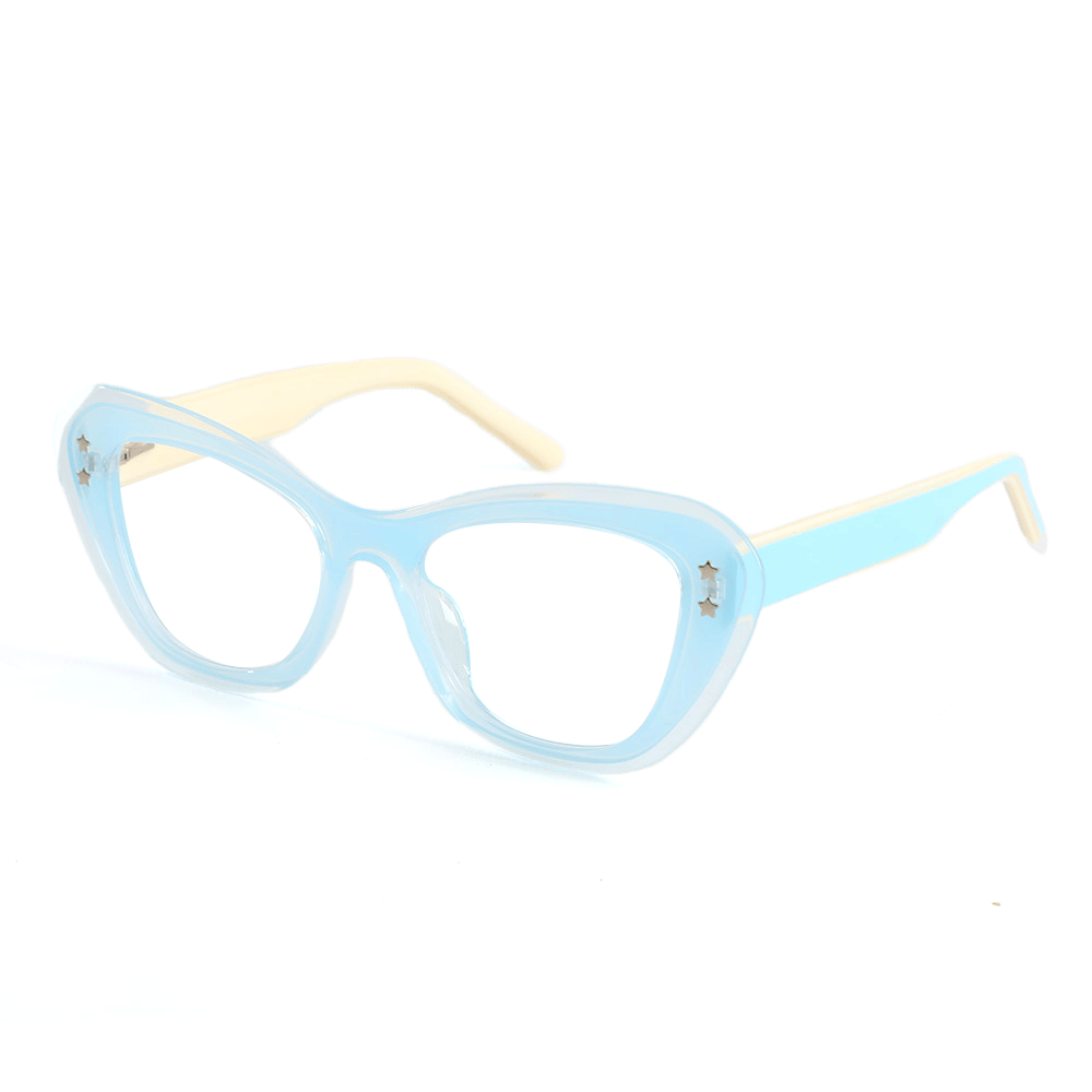 Occhiali da Vista Sally Cat Eye Blu 