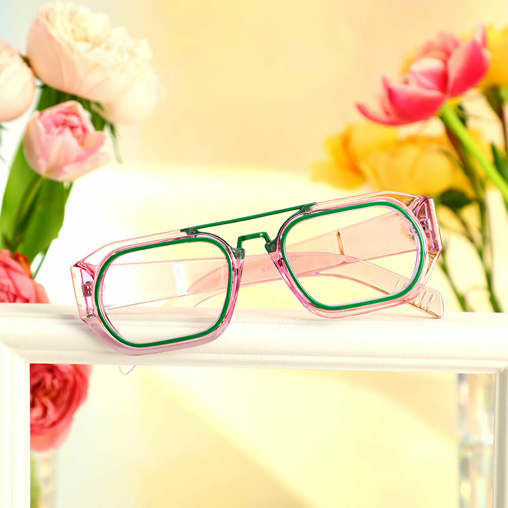 Elvis Aviator Purple Glasses