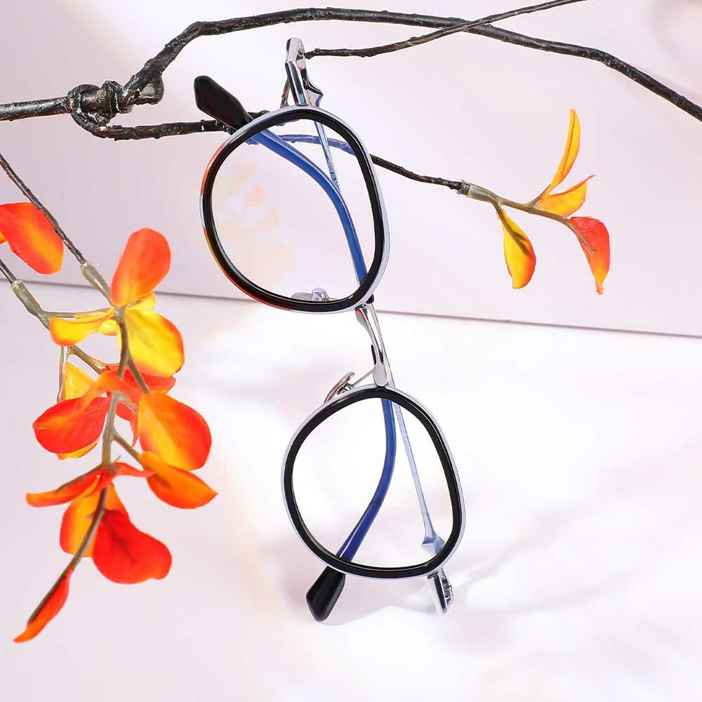 Occhiali da Vista Heloise Rotondo Nero