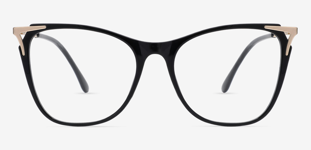 Jeromee Black Cat Eye Glasses