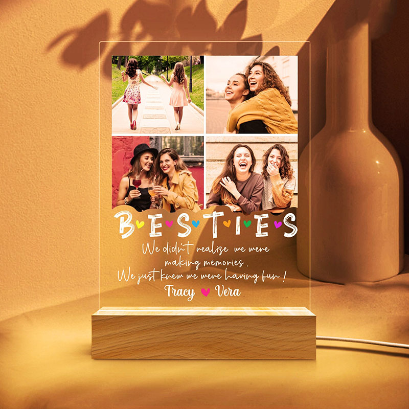 カスタマイズ 文字入れ 写真入れ デスクランプ アクリル