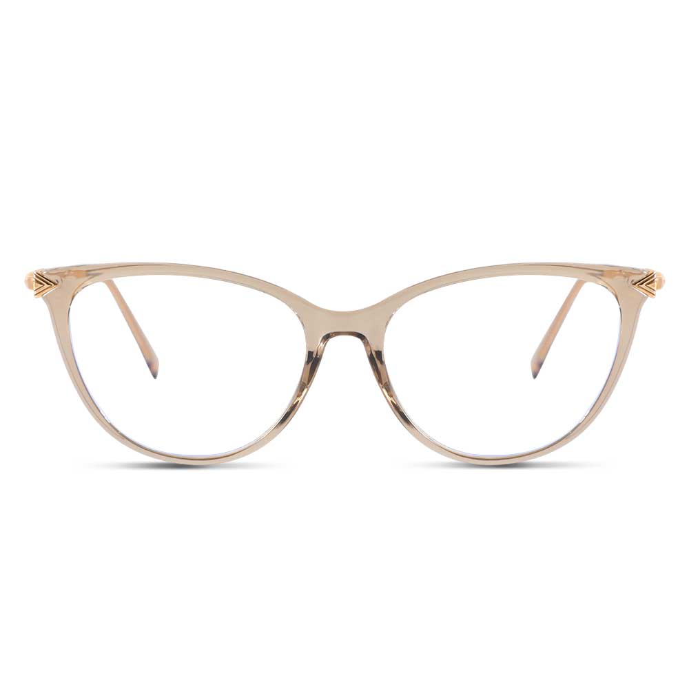 Lunettes de Vue Bray Cat Eye Champagne 