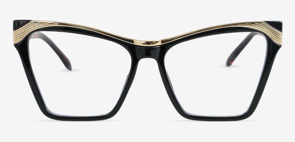 Rhys Black Cat Eye Glasses