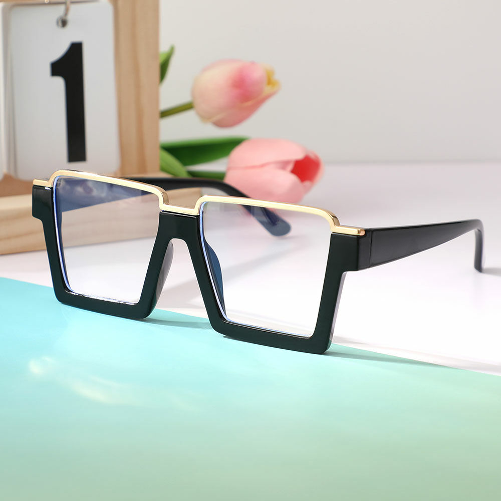 Lunettes de Vue Une Carré Noir