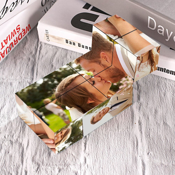 Personalized Photo Cube Fun Gift For Valentine's Day