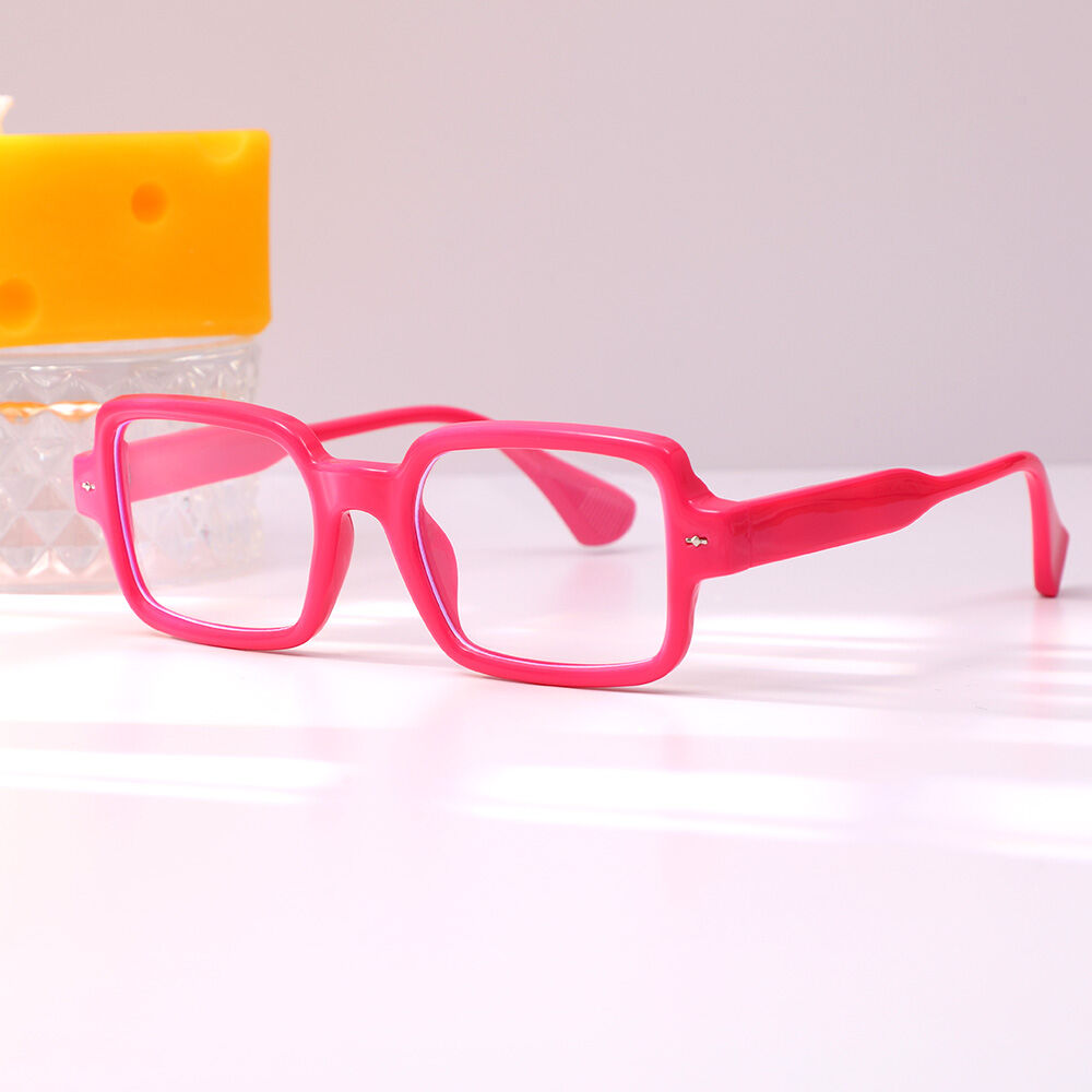 Trisna Square Pink Glasses