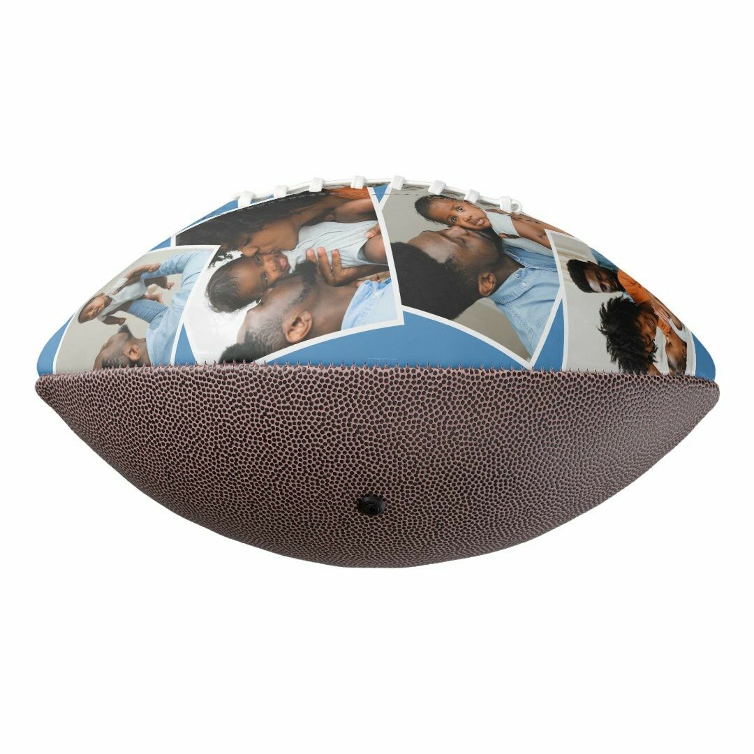 Personalized Football Is a Gift for Dad from Mom and Kids