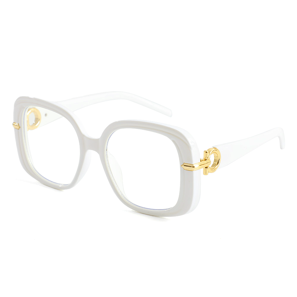 Occhiali da Vista Isabel Quadrato Bianco