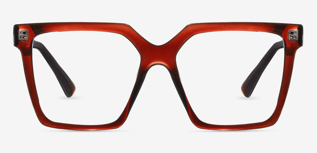 Jenning Brown Square Glasses
