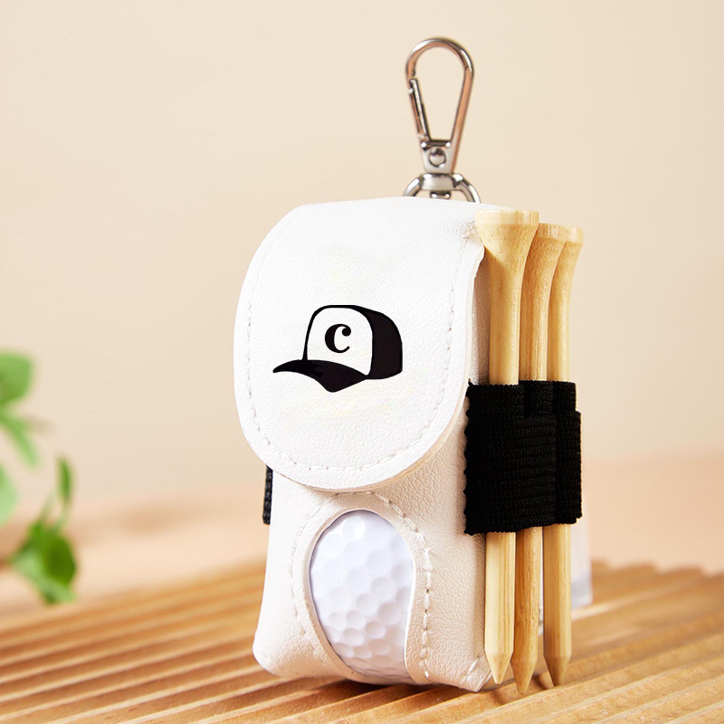 Personalized Golf Bag with Hat Pattern Golf Accessory Gifts for Birthday