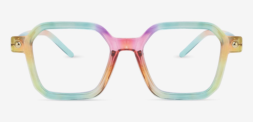 Murrow Multicolor Square Glasses
