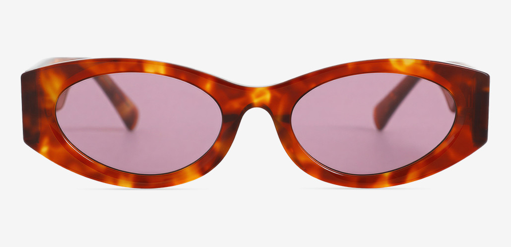 Ellie Tortoise Oval Sunglasses