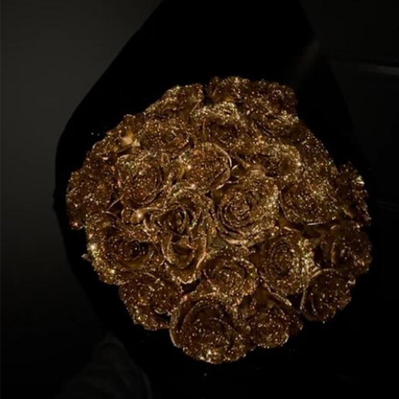 Immerwährender Rosenstrauß in mehreren Farben Warmes Muttertagsgeschenk