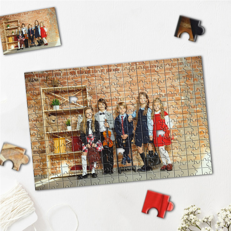 Personalized Photo Puzzle Unique Gift for Kids