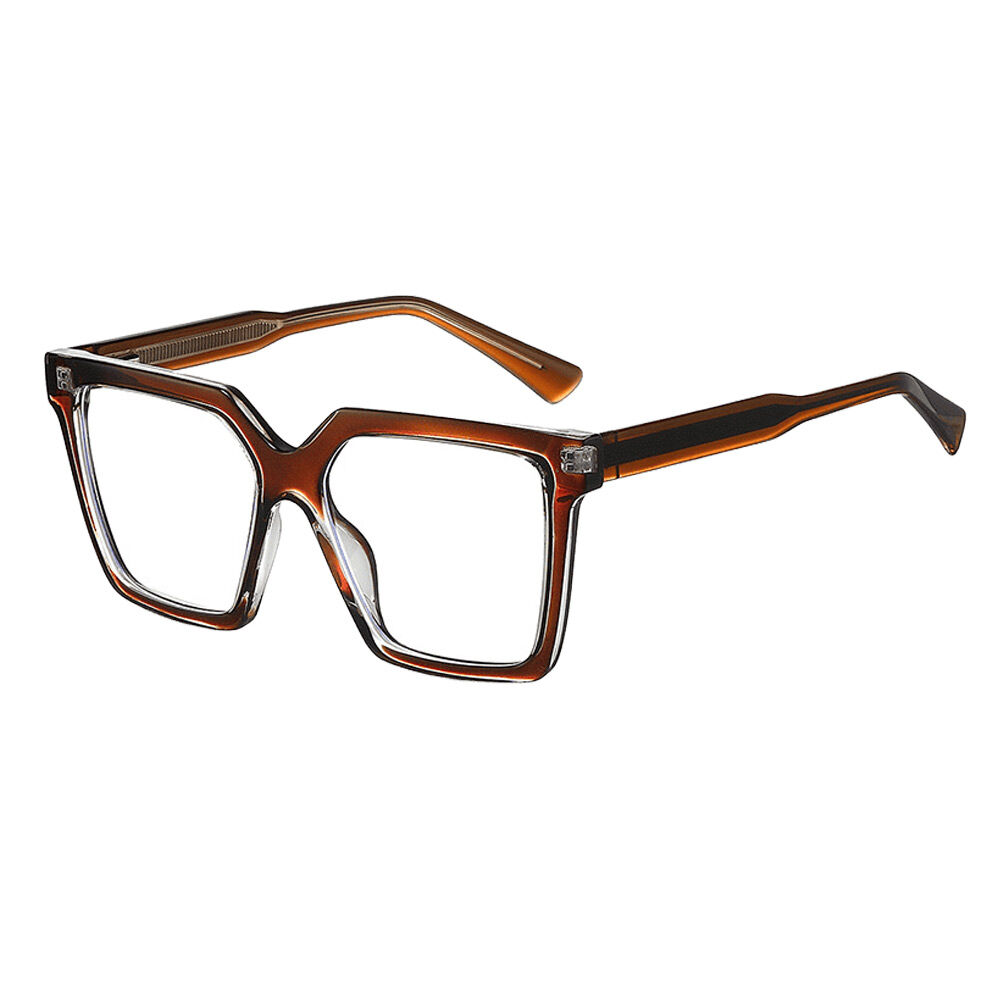 Jenning Square Brown Glasses