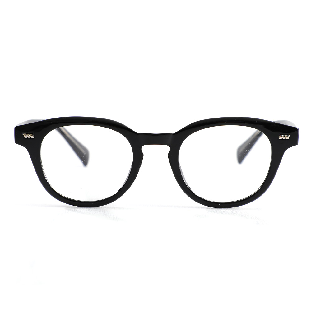 Daisy Runde Schwarze Brille