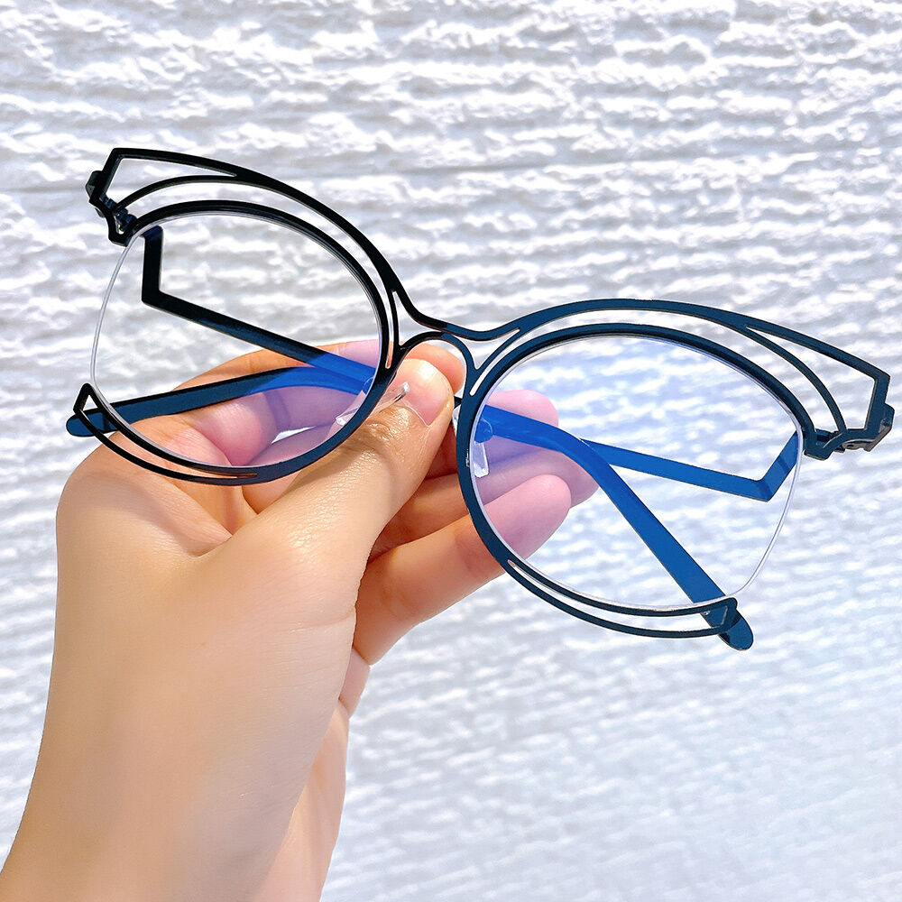 Lennen Cat Eye Black Glasses