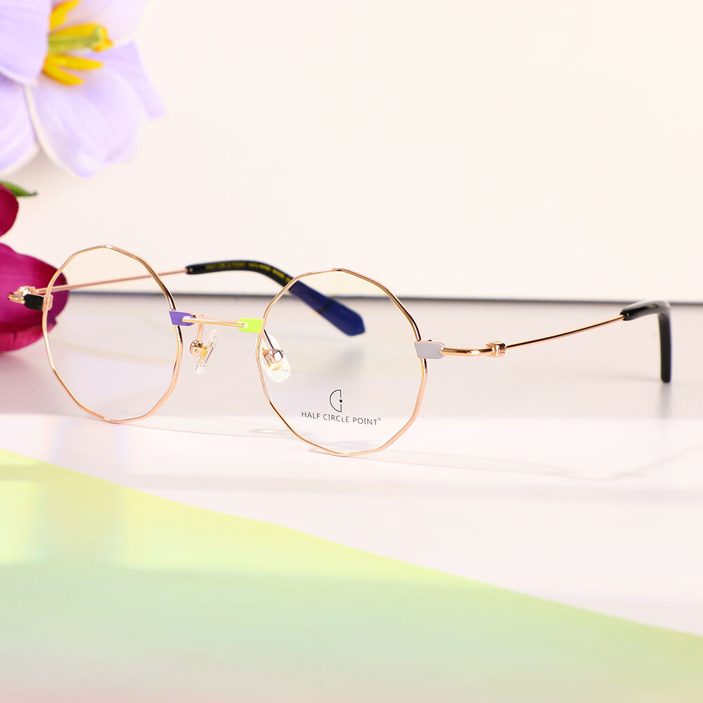 Occhiali da Vista Adelaide Rotondo Oro