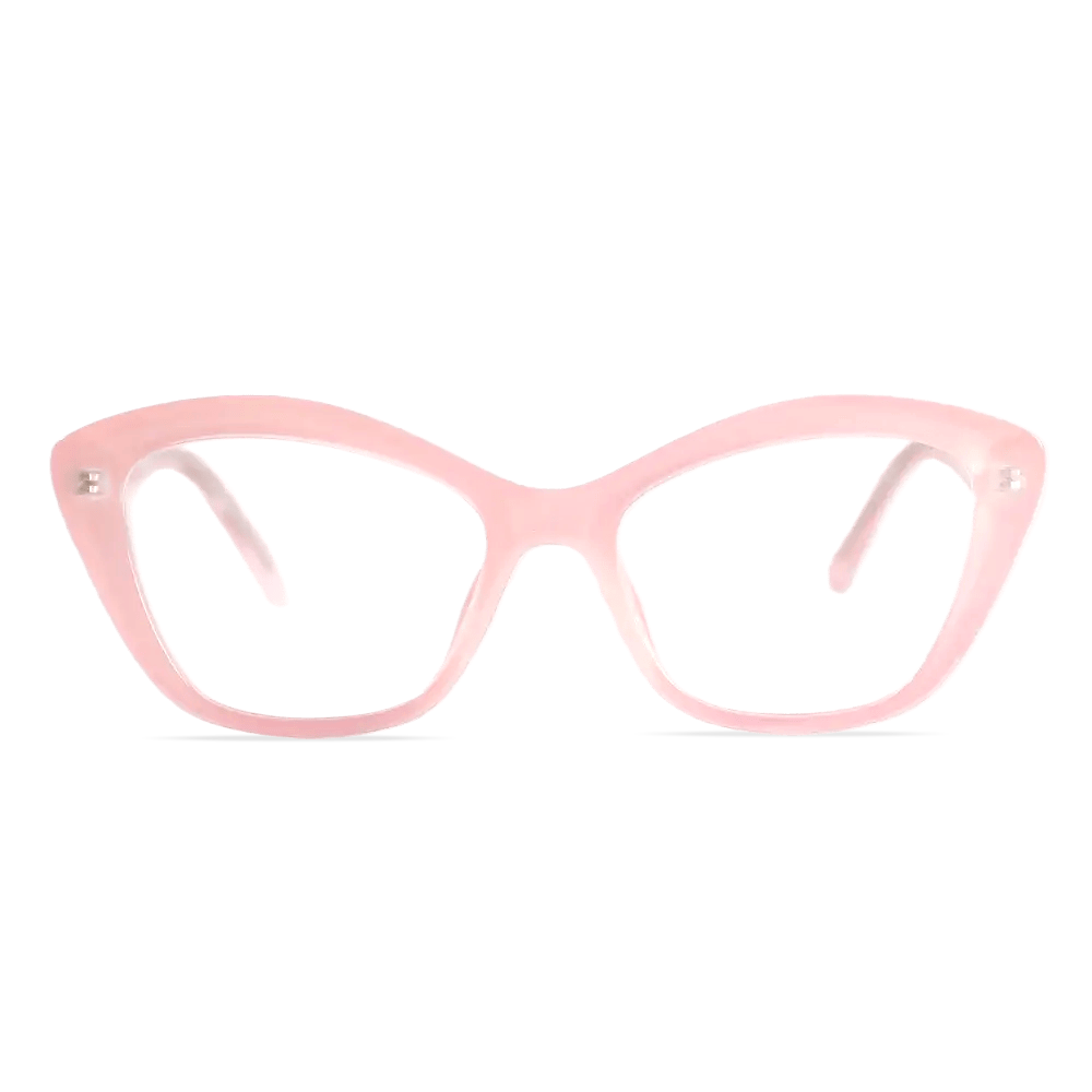 Lunettes de Vue Belloc Cat Eye Rose 