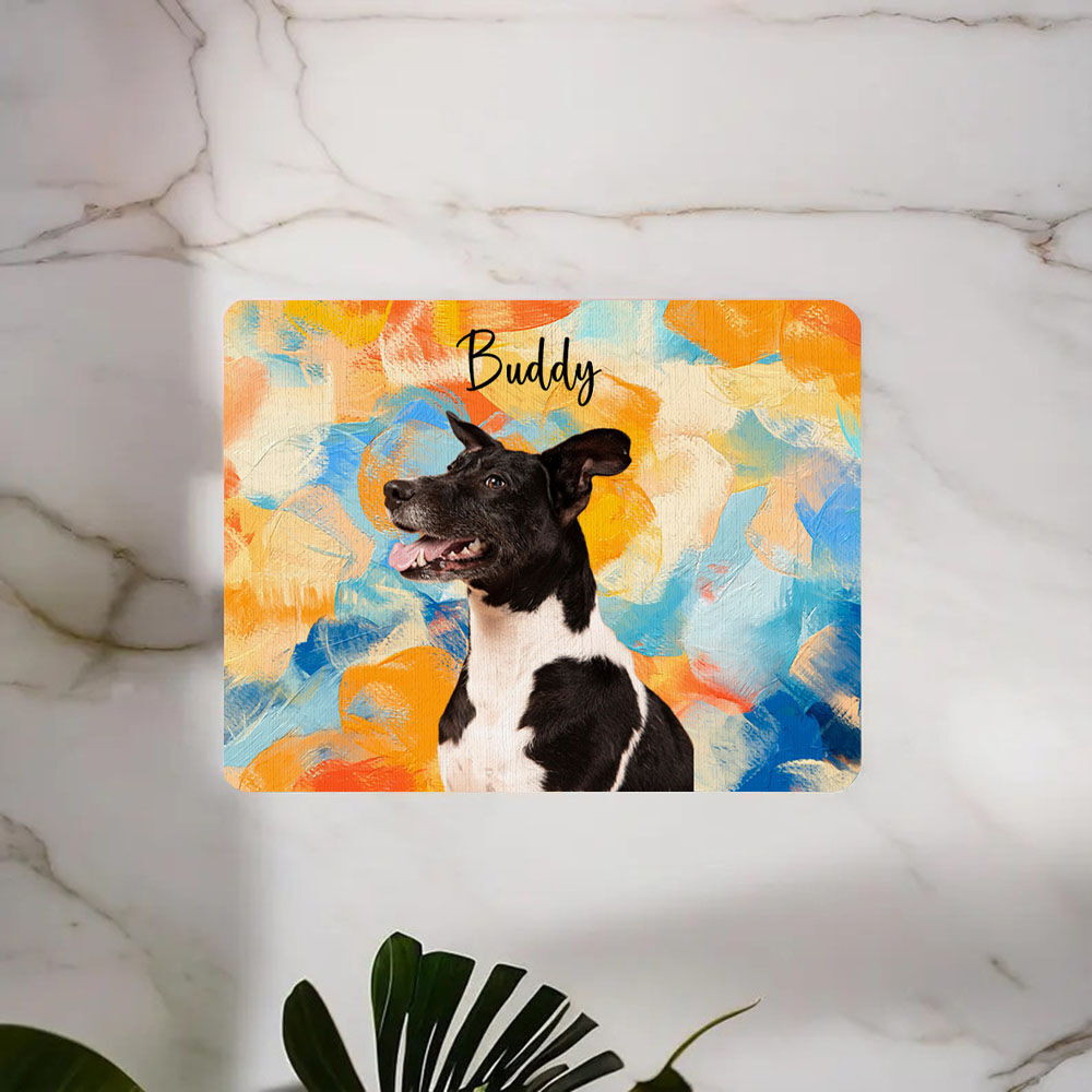 Personalized Photo Mouse Pad Colorful Gift for Pet Lovers