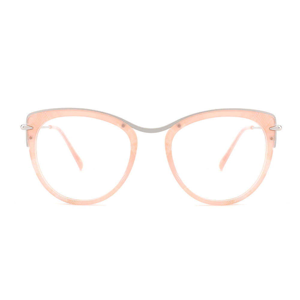 Emily Cat Eye Rosa Brille