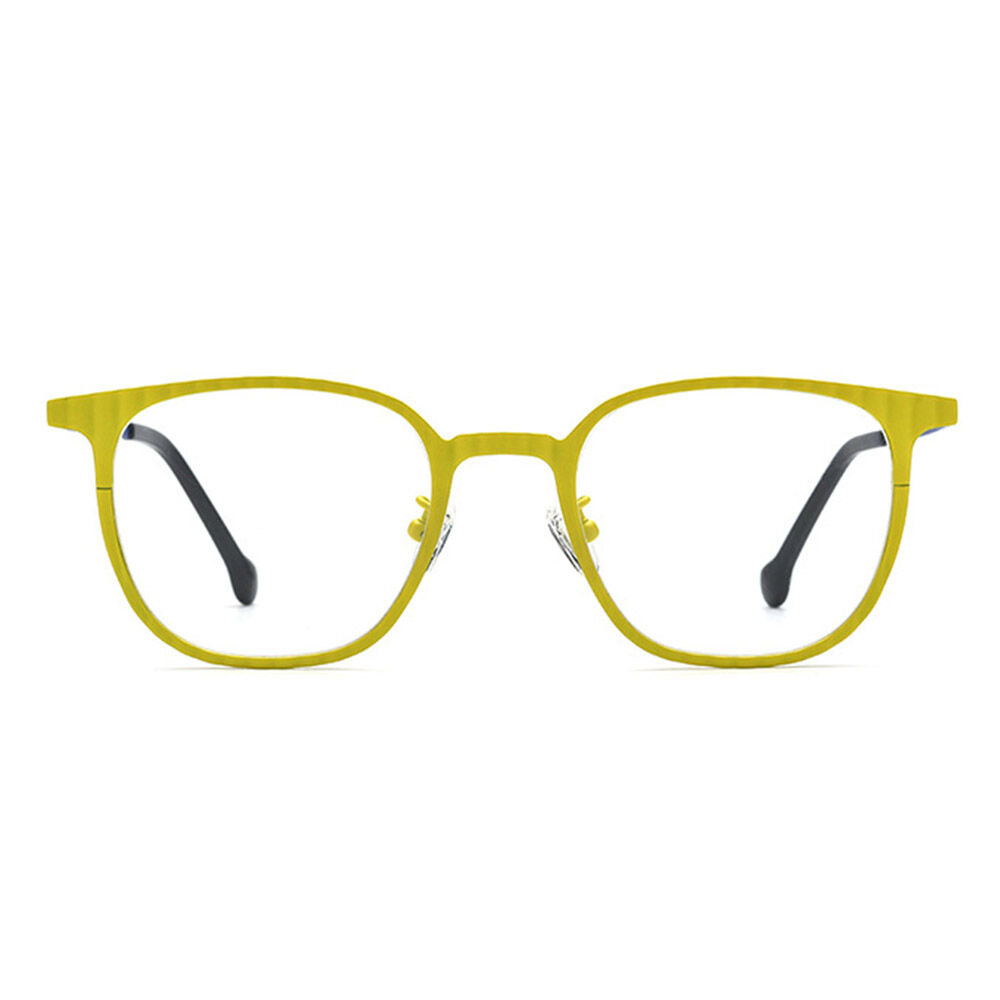 Chade Quadratische Gelbe Brille