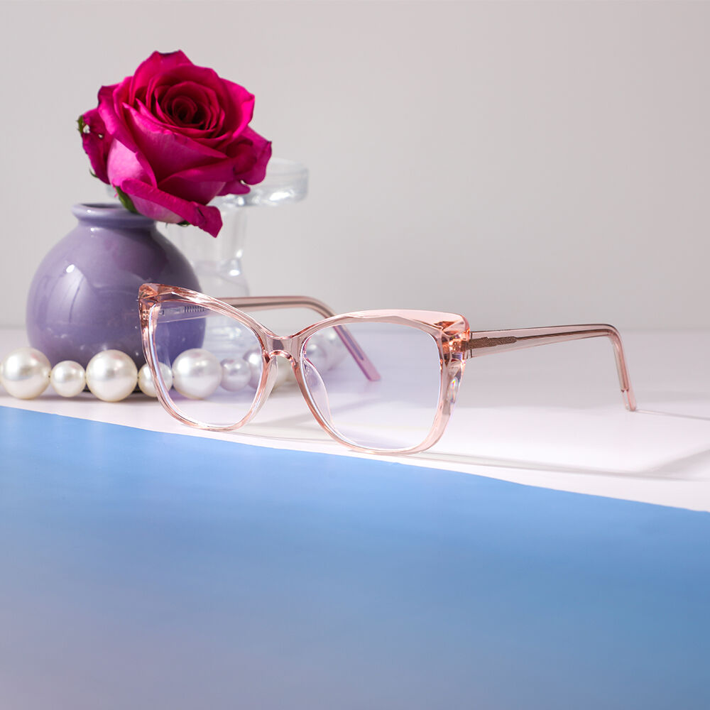 Lunettes de Vue Cornelie Cat Eye Rose