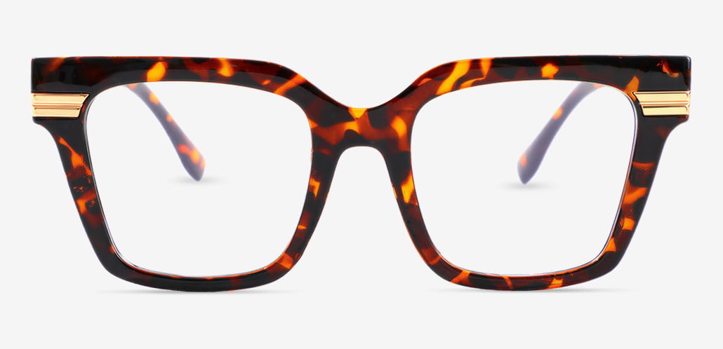 Colby Lunettes Carrées Écaille