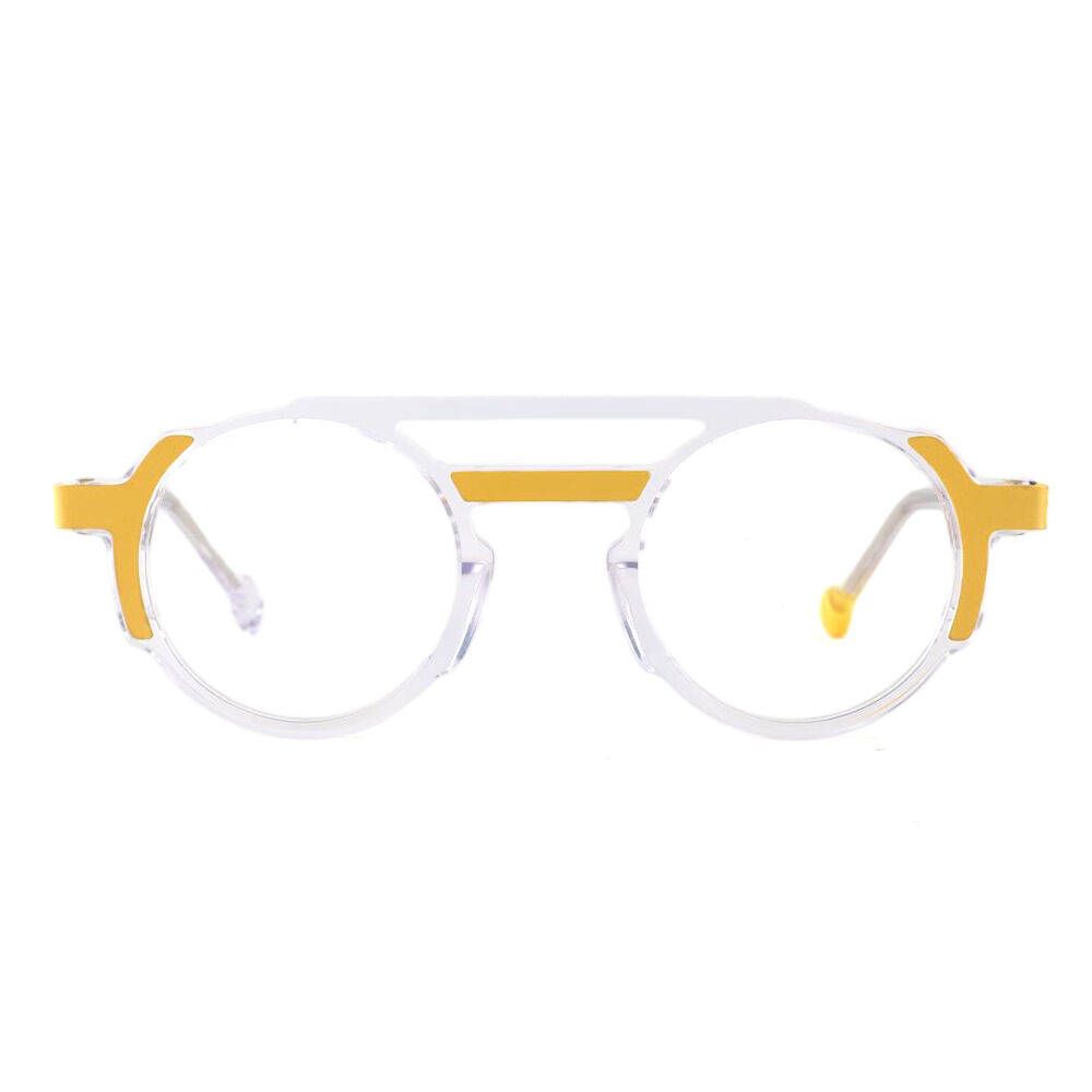 Gallup Aviator Clear Glasses