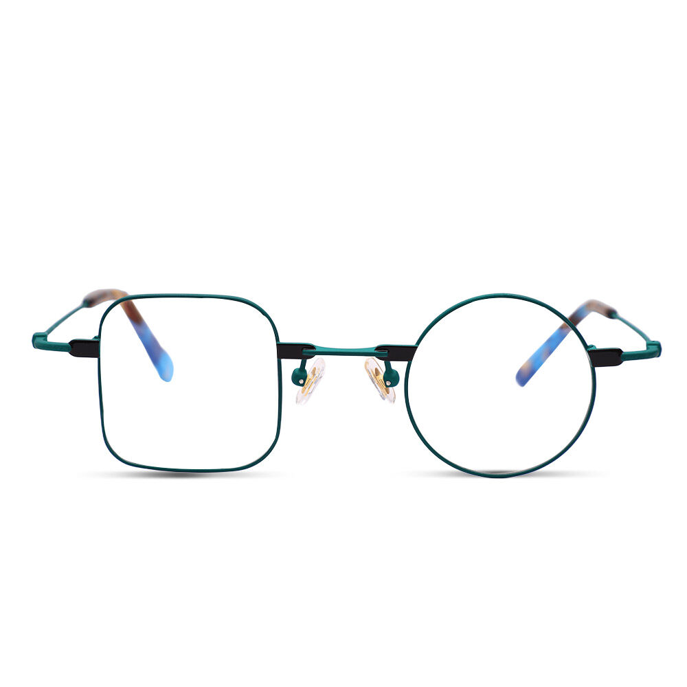 Lunettes de Vue Marronine Carré Vert