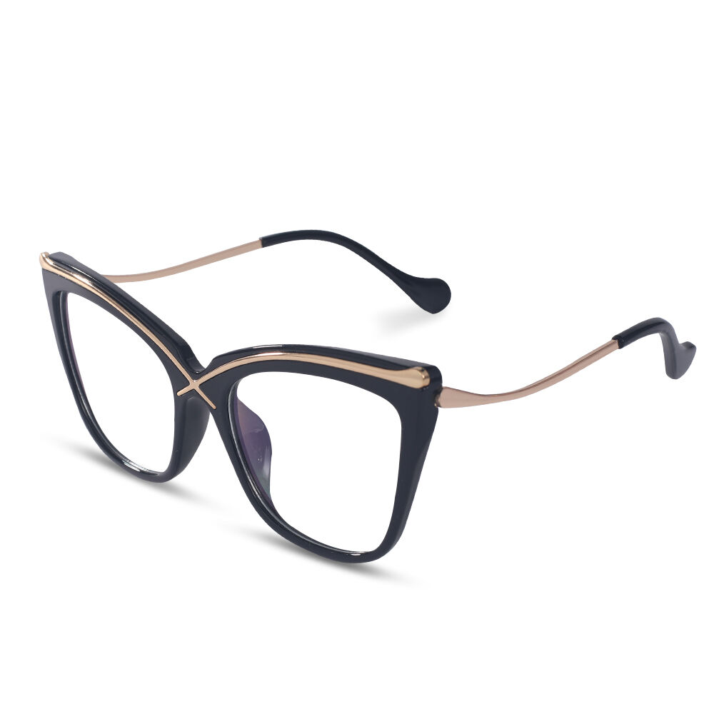 Lauretta Cat Eye Black Glasses