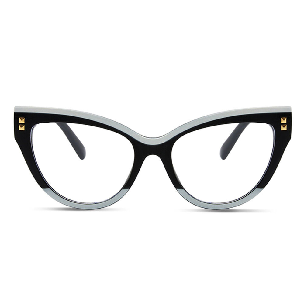 Bevis Cat Eye Black Glasses