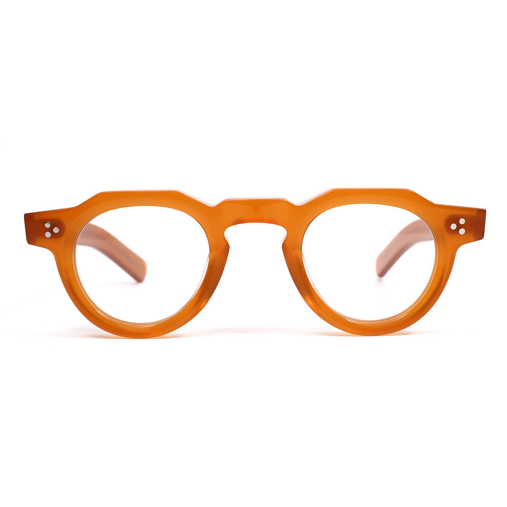 Cedrica Runde Orange Brille