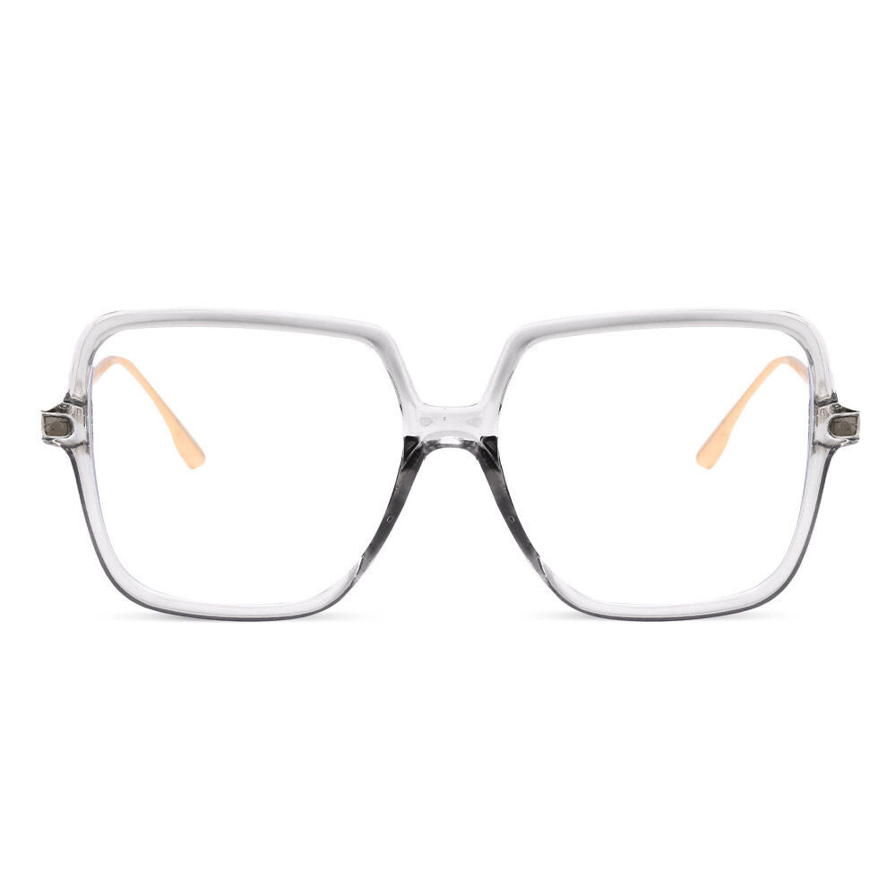 Irving Geometric Gray Glasses