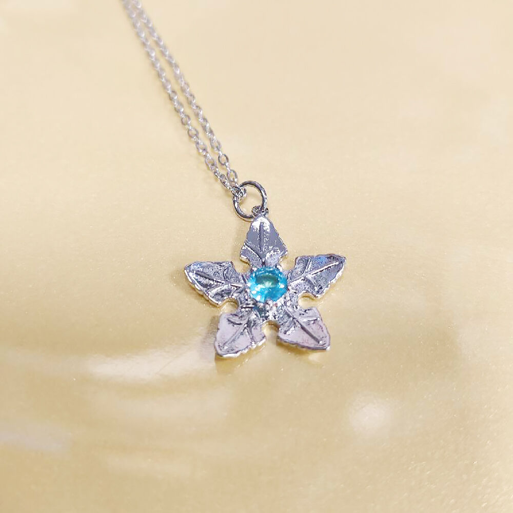 Custom Birthstone Necklace Tree Star Leaf Necklace the Land Before Time Star Necklace for Her