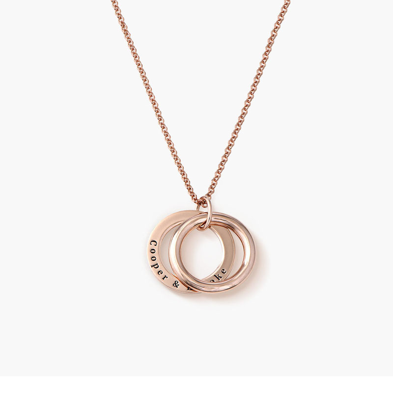 サークル メッセージ 刻印 ネックレス