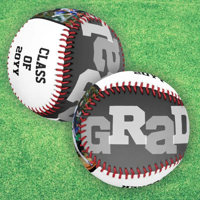 Customized Baseballs with Names Added as Graduation Gifts for Friends