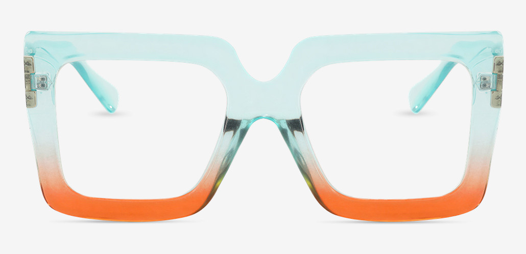 Quie Gafas Cuadradas Azules