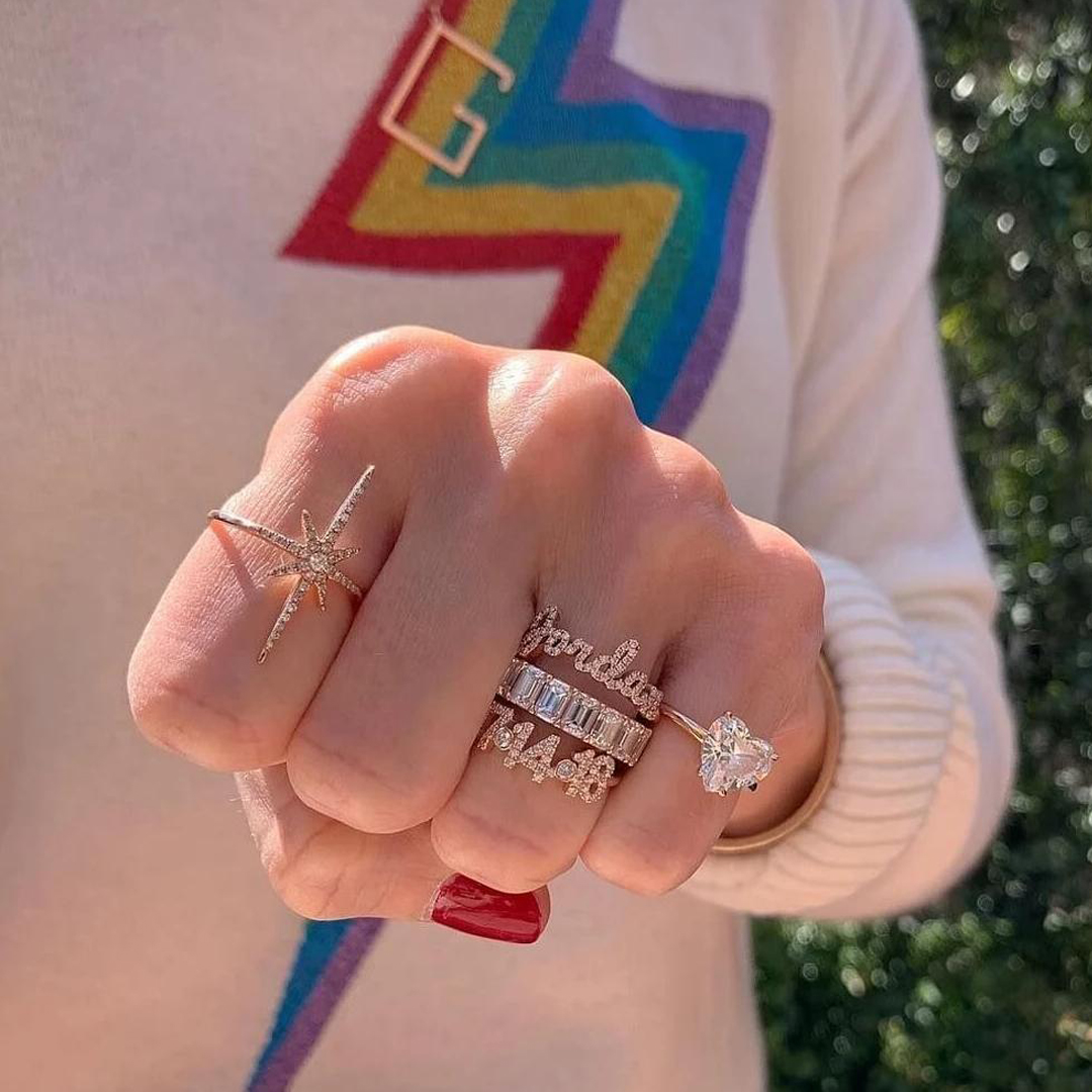 Call My Name Diamond Ring