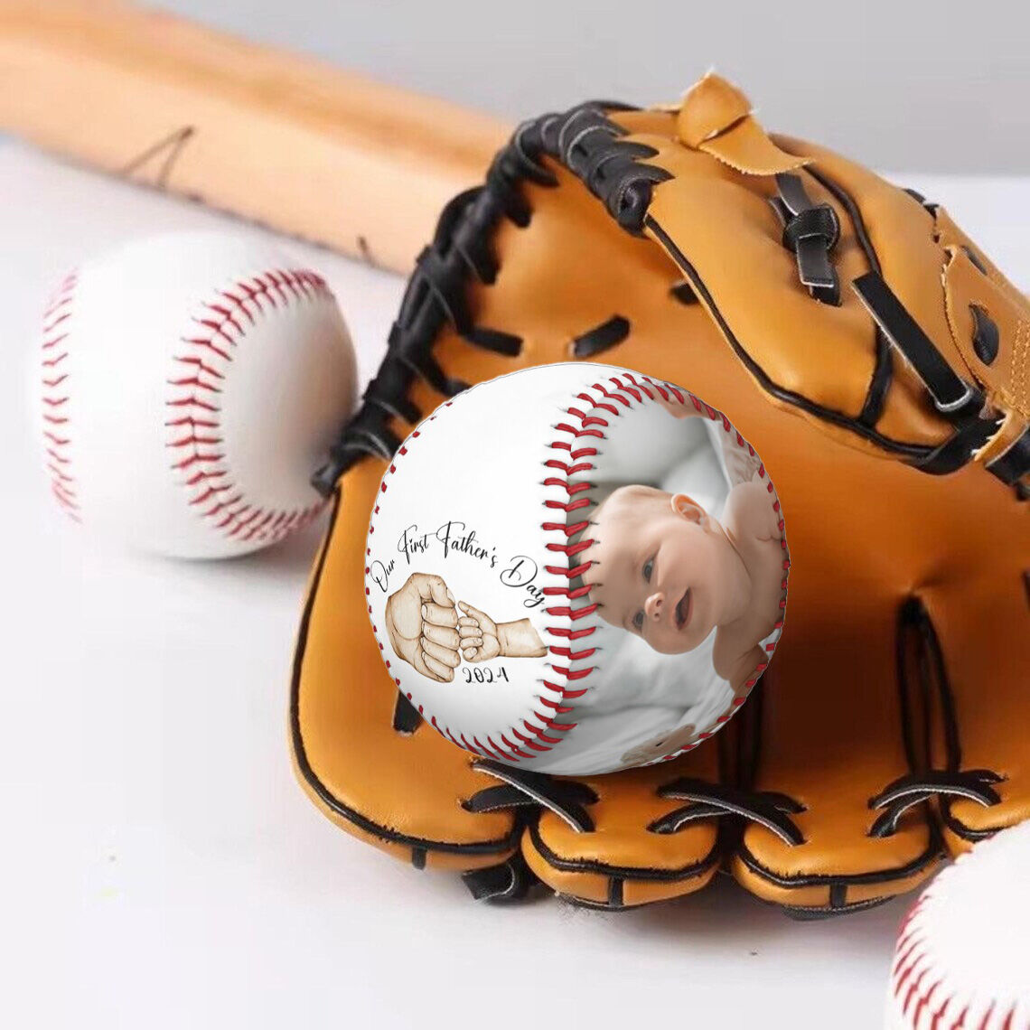 Custom Baseball as a First Father’s Day Gift for New Dads