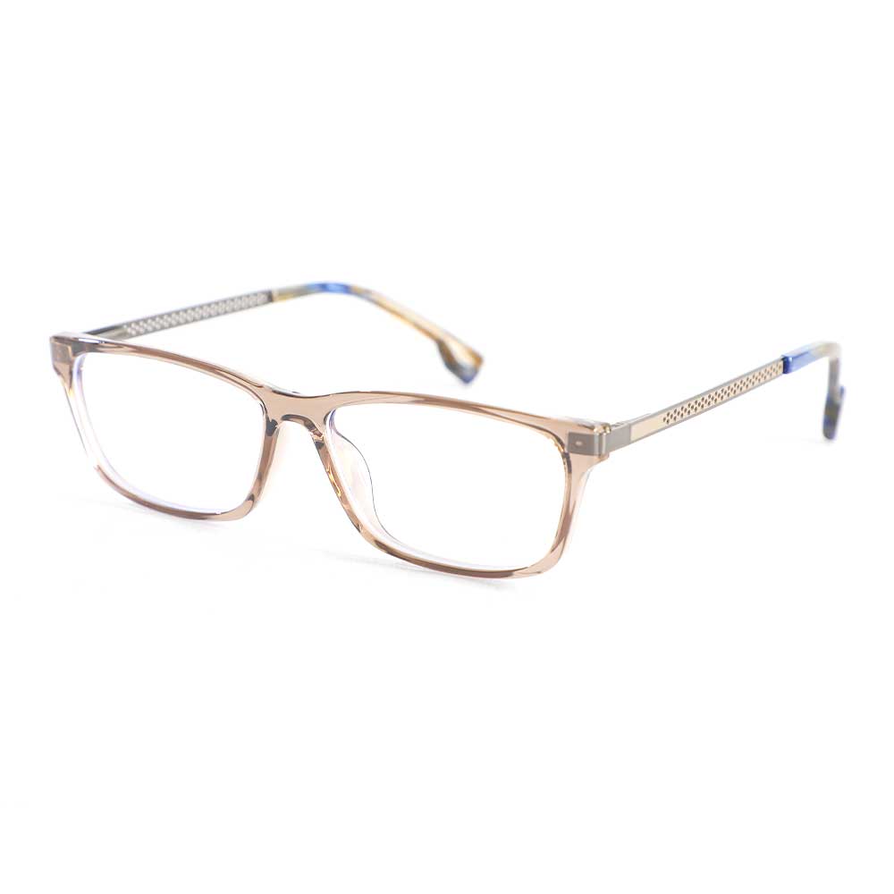 Occhiali da Vista Eddie Rettangolare Marrone 