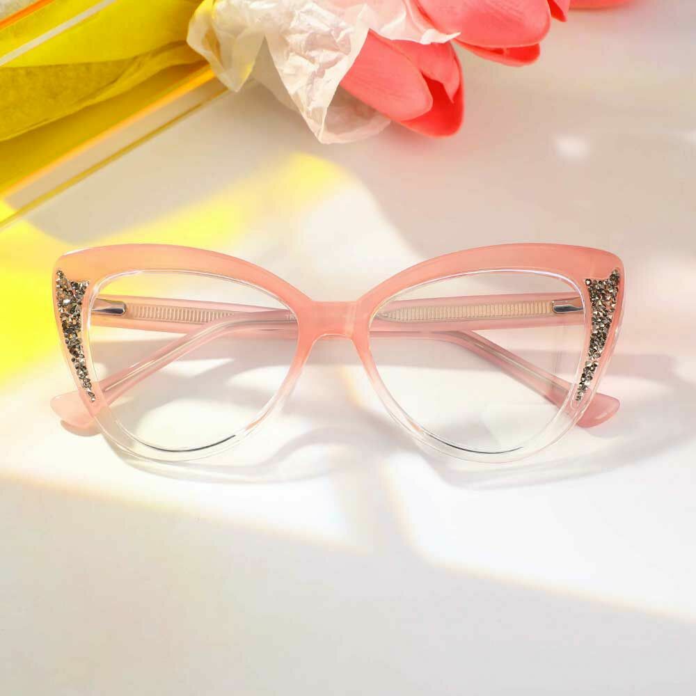 Ferguso Cat Eye Rosa Brille