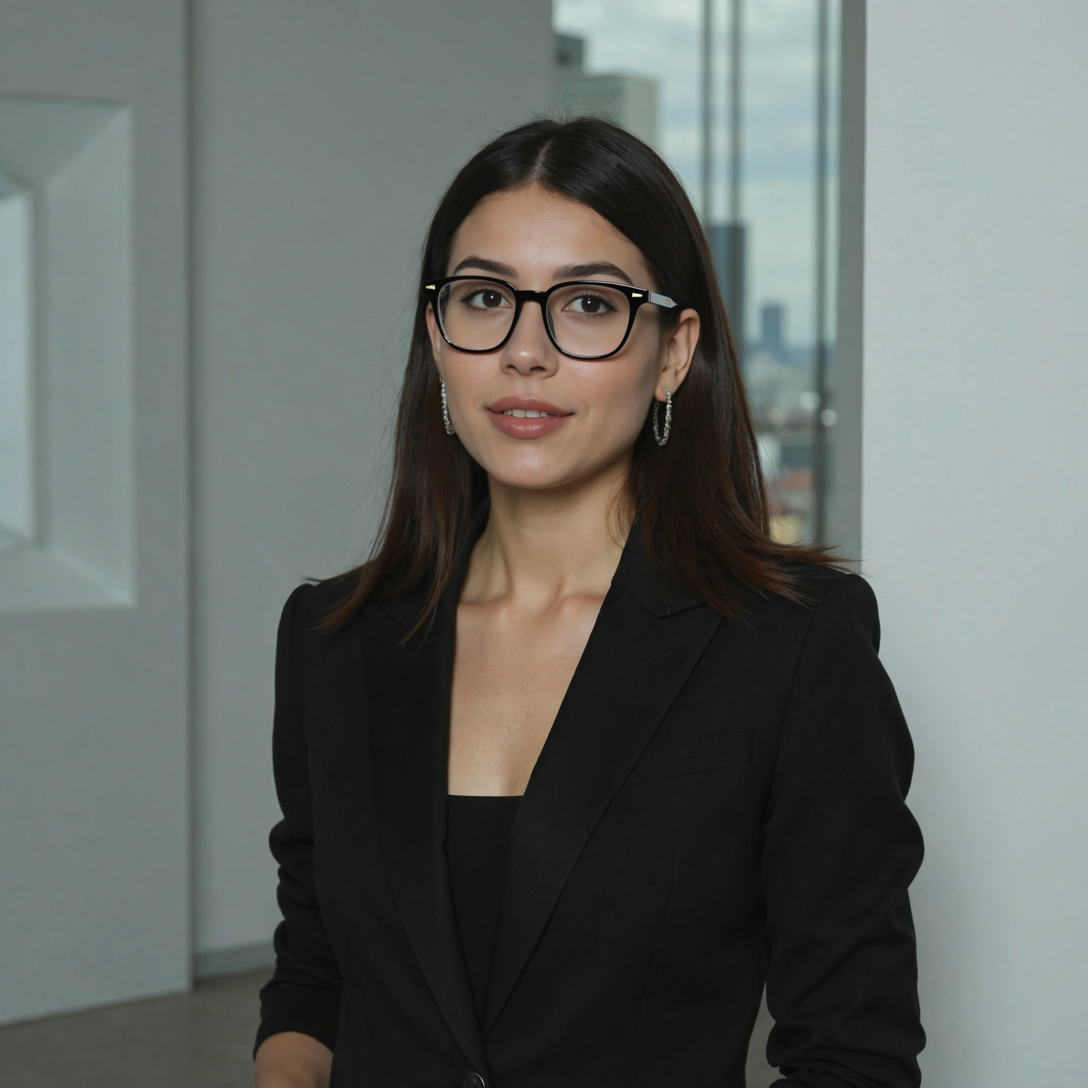 Occhiali da Vista Archibald Quadrato Nero